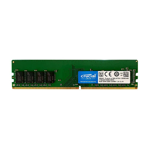 رم دسکتاپ DDR4 تک کاناله 3200 مگاهرتز کروشیال ظرفیت 8 گیگابایت